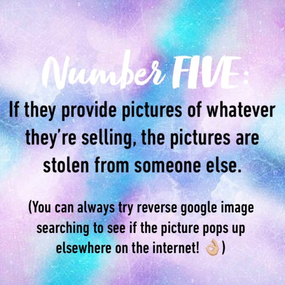PSA: How To Spot a Scammer 101 - Picture 6 of 8